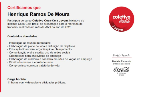Certificado HTML e CSS